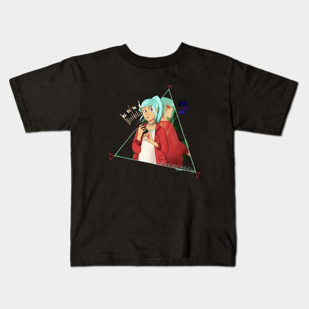 Oxenfree Noize Kids T-Shirt by shieldjohan